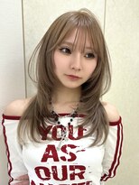 アイトーキョーエス 渋谷(AI TOKYO S)&nbsp;イメチェン/ピンクベージュ/アンブレラカラー/前髪/渋谷