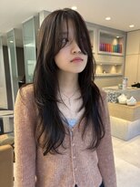 シエル バイ ケンジ 登戸 生田(CIEL by KENJE) 生田ハッシュカット/韓国レイヤーロング