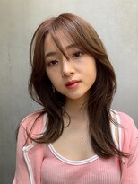 ジーナ 近鉄奈良(Zina)&nbsp;髪質改善＊大人ガーリーくびれミディアム＊【Zina奈良】