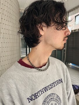 ロッソ 西荻窪(ROSSO) スパイラルパーマ/メンズパーマ/メンズボブ/メンズミディアム
