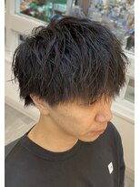 ミオスタイル 元町店&nbsp;刈り上げ無しショートパーマ