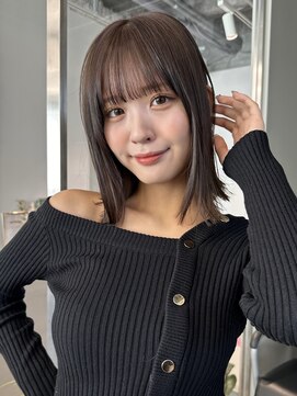 トリッカ シブヤ(TRICCA SHIBUYA) 切りっぱなしボブくびれボブぱつっとボブ外ハネボブ大人ボブ
