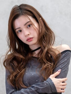 オーブヘアー マーゼル 上田店(AUBE HAIR mazzel) 20代・30代_韓国_ロング