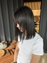 コルバース(COL BIRTH)&nbsp;ロングボブ×ディープグレージュ
