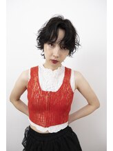 アッシュ 檀渓通店(ASCH)&nbsp;エッジ―ウェーブ／ショートスタイル／大林敬幸