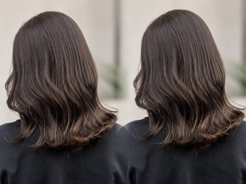 ルアウ ヘアアンドメイク(LUAU Hair&Make)の写真/髪質改善専門店が一番おすすめするエイジングカラー、大人女性にオススメ◎思わず触れたくなる質感♪