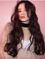 ソルトウォーター(SALT WATER)&nbsp;SUSAKI外国人風センターパートグレージュ