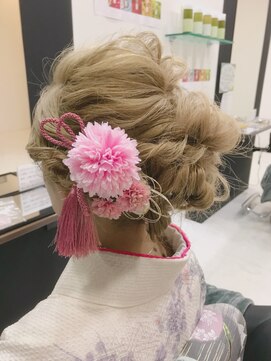 ヘアメイク アフェクト(hair make afe'cto) UPスタイル
