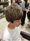 <大澤>ツートーンショート