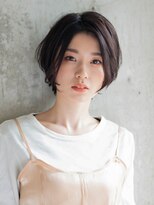 エムクランメイクス 原宿 表参道(m.clan MAKE'S)&nbsp;小顔 センターパート クラシカル【エアリーショート/ボブ】