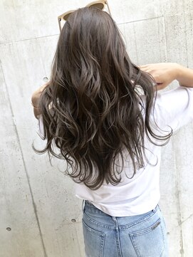 メリー(merry craftsman's factory) サーフ系ハイライト!暗くても透明感を!アッシュベージュ