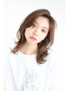 サンク ドリームプラザ店(CINQ) 【CINQ】大柳　無造作セミロング