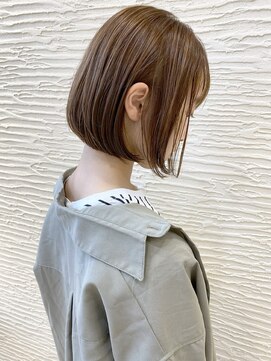 モリオ フロム ロンドン サッポロファクトリー店(morio FROM LONDON) 【morio】札幌ボブ　ナチュラル大人ボブ