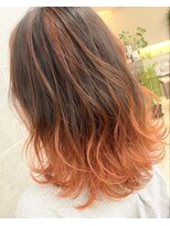 サンクレポ&nbsp;グラデーションカラー/ハイライト/オレンジカラー/佐藤拓哉