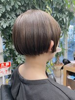 シェル 吉祥寺(shell)&nbsp;刈り上げマチルダボブ♪透明感ベージュ