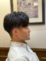 ヒロギンザバーバーショップ 神楽坂店(HIRO GINZA BARBER SHOP)&nbsp;大人センターパート
