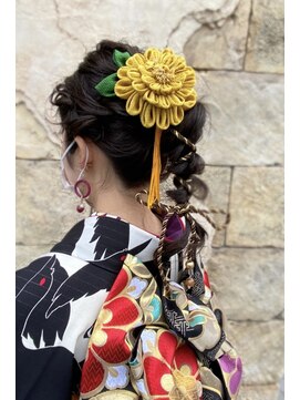 クレドガーデン 西新井店(CRED GARDEN) 成人式 卒業式 振袖 袴 ヘアセット/水引き/紐アレンジ/西新井W