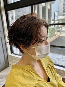 シャル 辻堂(shalu) ハンサムショートパーマ