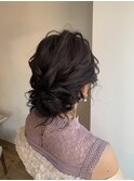 お呼ばれヘアアップ