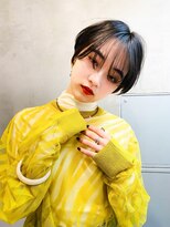 ケイト(kate) 【kate 大宮】雰囲気シースルーバングxモノトーンブラック