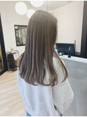 【カラーstyle人気色】★アッシュグレージュで作る透明感カラー