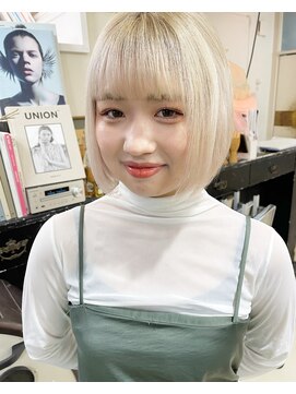 グリフィカ(grifica) ミニボブとの相性も抜群！ホワイトブランド！