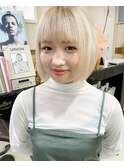 ミニボブとの相性も抜群!ホワイトブランド!