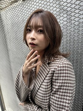 ロンド ストラーダ 心斎橋(Lond strada) シルキーベージュ×グレージュカラー【髪質改善/縮毛矯正】