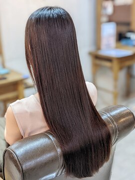 髪のエステ専門店 ヌーク(nuuk) 髪質改善/縮毛矯正/蒲生/城東/美髪/ピンクブラウン