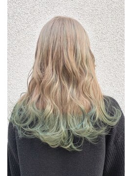 サエラ ミュゼ(CAETLA MUSEE) グラデーション×グリーン