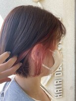 ボサコ 伊予店(Bosaco)&nbsp;イヤリングカラー×コーラルピンク