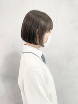 ハルキ ミナト ジャパン オオサカ(HARUKI MINATO japan OSAKA)&nbsp;内巻き耳掛けボブ　20代30代40代ヘア　小顔　大阪ボブ　梅田