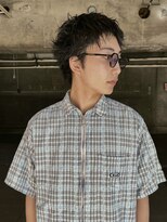 ヒュージ 三軒茶屋(huge)&nbsp;アップバング/束感ショート/ツーブロックマッシュ/コンマヘア