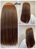 髪質改善カラーヘアエステ 必要に応じた栄養分配合