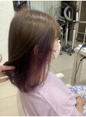 インナーカラー×くすみパープル【橋本/東橋本】