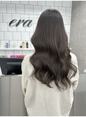 ブリーチなしグレージュカラー ブリーチなしベージュ/era加藤