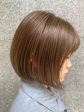 オンカラー(ON.COLOR) 大人ハイライトグレージュボブ