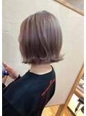 切りっぱなしボブ