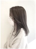 イルミナカラー/グレージュ/レイヤースタイル/大人可愛い