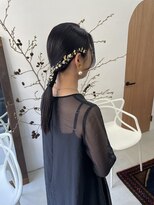 スワッグ(Swag)&nbsp;hair set♪