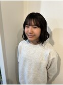 10代20代30代顔まわりカットバングカット