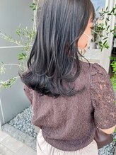 他店で明るくすることをお断りされた方も◎脱白髪染めカラーで自然に馴染む透明感あるカラーに