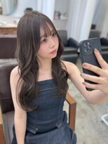 ピア ヘアーデザイン プレミアム(Pia hair design premium) オリーブベージュ×盛れる顔まわりカット