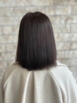 フラット 千葉(Flat.) ラベンダーグレー、前上がりスタイル【千葉】