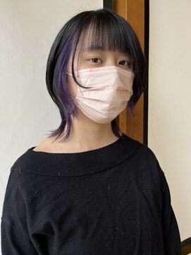 サラビューティーサイト 志免店(SARA Beauty Sight) 【あんstyle】20代30代ウルフ&パープルインナー