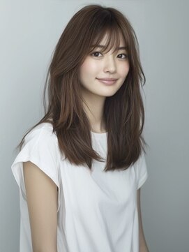 アルトリスト(Altruist Aging×HAIR&SPA) ★ダークアッシュ大人ガーリーボブ着物ミディアムレイヤーカット