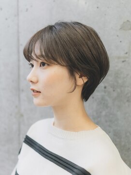 ガーデンヨコハマ(GARDEN YOKOHAMA) ショート ショートボブ ハイライトカラー 縮毛矯正 夏