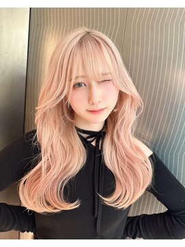 天神美容室 ダブルカラー/レイヤーカット/ハイトーン