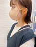 【流行no,1】似合わせカット＋透明感カラー＋イヤリングカラー＋事前ケア