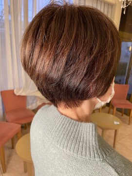 松本平太郎美容室 土浦パートワン(PART1) ショート　30代40代50代60代